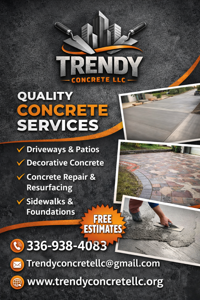 Trendy concrete llc